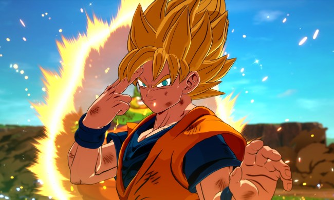 Goku in Dragon Ball: Sparking! Zero.