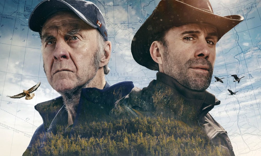 Ranulph Fiennes and Joseph Fiennes in Fiennes: Return to the Wild.